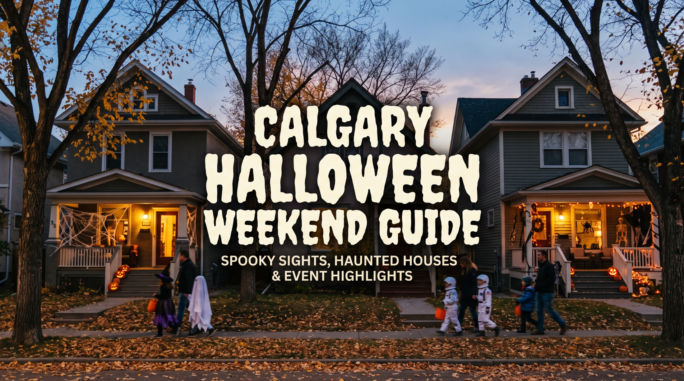 Spooky Sights & Early Skates: Your Halloween Weekend Guide Around YYC (Oct 30 – Nov 1)